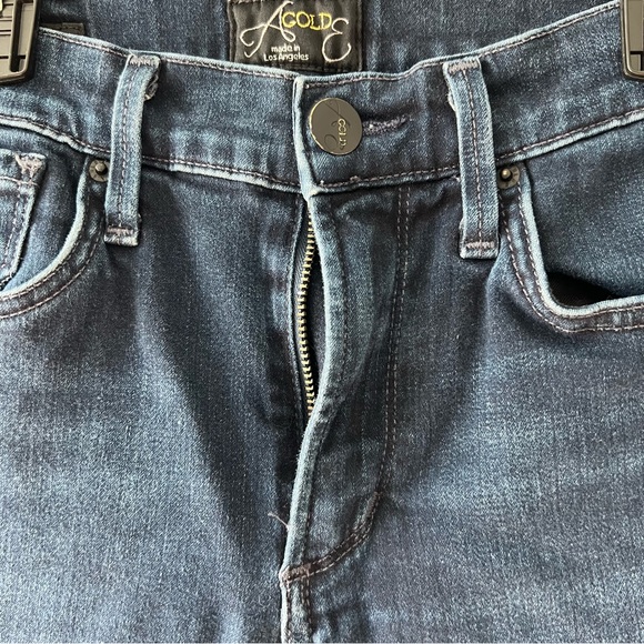 Agolde Sophie Skinny Dark Indigo Jean - Picture 3 of 7